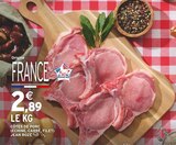 Côtes de porc à Intermarché Hyper dans Cugnaux