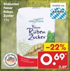 Aktuelles Feiner Rüben Zucker Angebot bei Netto Marken-Discount in Regensburg ab 0,69 €