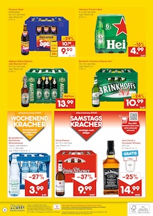 Heineken im Netto Marken-Discount Prospekt "DER ORT, AN DEM DU IMMER AUSGEZEICHNETE PREISE FINDEST." mit 2 Seiten (Gelsenkirchen)