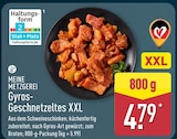 Gyros-Geschnetzeltes XXL Angebote von Meine Metzgerei bei ALDI Nord Siegen für 4,79 €