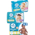 SUR TOUTES LES COUCHES ULTRA DRY - CARREFOUR BABY - Carrefour Market à Saint-Nazaire SUR TOUTES LES COUCHES ULTRA DRY - CARREFOUR BABY en promo chez Carrefour Market Saint-Nazaire