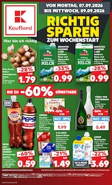 Kaufland Supermarkt Prospekt der aktuellen Woche mit 77 Seiten, gültig von 07.09.2026 bis 09.09.2026, in Thierhaupten und Umgebung Aktueller Kaufland Supermarkt Prospekt in Thierhaupten und Umgebung, "Hier bin ich richtig" mit 77 Seiten, 07.09.2026 - 09.09.2026