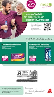 Aktueller mea - meine apotheke Prospekt "Unsere April-Angebote" für Amtzell Aktueller mea - meine apotheke Prospekt für Amtzell mit Seiten