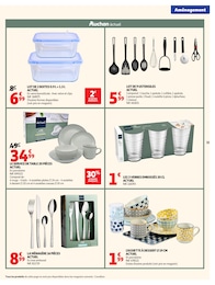 Prix et réduction Ménagère dans le prospectus Auchan Hypermarché en cours Offre Ménagère dans le catalogue Auchan Hypermarché du moment à la page 35