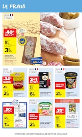 Promos Saucisse dans le catalogue "Carrefour market" de Carrefour Market Saucisse en promo dans le catalogue Carrefour Market à la page 26