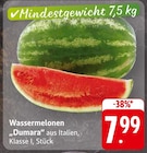 E center Mössingen - Wassermelonen "Dumara" Angebot im Prospekt Wassermelonen "Dumara" bei E center im Mössingen Prospekt für 7,99 €