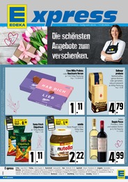 Schokolade im EDEKA Prospekt Die schönsten Angebote zum Verschenken. auf S. 1