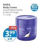 Body Creme von NIVEA im aktuellen V-Markt Prospekt für 3,99 €