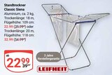 Standtrockner Classic Siena Angebote von Leifheit bei GLOBUS Bruchsal für 22,99 €