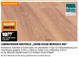 Laminatboden Breitdiele "saxon Ocean Merigold Oak" Angebote von Krono Original bei OBI Moers für 10,99 €