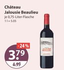 Rotwein im V-Markt Prospekt Jalousie Beaulieu von Château im aktuellen V-Markt Prospekt für 3,79 €