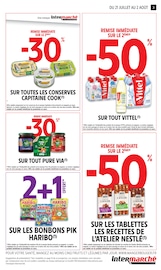 Promos Chocolat dans le catalogue "34% EN AVANTAGE CARTE" de Intermarché Super Chocolat en promo dans le catalogue Intermarché Super à la page 3