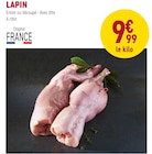Rayon Boucherie Carrefour Gignac-la-Nerthe - Promo Lapin Promo Lapin à 9,99 € dans le catalogue Rayon Boucherie Carrefour à Gignac-la-Nerthe