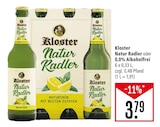 Natur Radler oder 0,0% Alkoholfrei Angebote von Kloster bei Marktkauf Ludwigsburg für 3,79 €