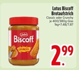 Biscoff Brotaufstrich Classic von Lotus im aktuellen EDEKA Prospekt für 2,99 €