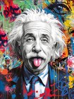 Leinwandbild „Einstein Graffiti“ Angebote bei Hornbach Kirchheim für 25,95 €