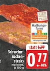 Schweinenackensteaks bei EDEKA im Prospekt "" für 0,77 €