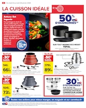 Tefal Angebote im Prospekt "PARTAGEONS LE GOÛT DU MIEUX MANGER" von Carrefour auf Seite 4