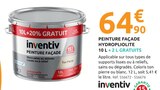 Peinture Façade Hydropliolite 10 L + 2 L GRATUITS - INVENTIV - Mr.Bricolage à Lorient Peinture Façade Hydropliolite 10 L + 2 L GRATUITS - INVENTIV en promo chez Mr.Bricolage Lorient à 64,90 €