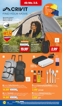 Rucksack im aktuellen Lidl Prospekt (Koblenz) Rucksack im Lidl Prospekt "LIDL LOHNT SICH" mit 66 Seiten (Koblenz)