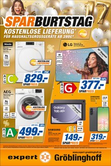 Fernseher im expert Gröblinghoff Prospekt "SPARBURTSTAG" mit 8 Seiten (Königswinter)