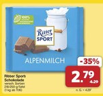 Aktuelle Ritter Sport Angebote bei famila Nordwest in Osnabrück Aktuelles Schokolade Angebot bei famila Nordwest in Osnabrück ab 2,79 €