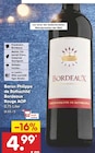 Bordeaux Rouge AOP Angebote von Baron Philippe de Rothschild bei Netto Marken-Discount Bremerhaven für 4,99 €