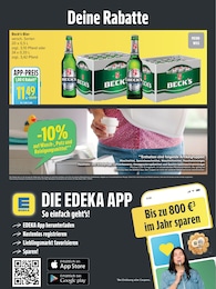 EDEKA Bier im Prospekt 