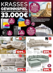Couch im porta Möbel Prospekt in Berlin Aktueller porta Möbel Prospekt mit Couch, "KRASSER DENN JE", Seite 3