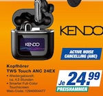Kopfhörer TWS Touch ANC 24EX Angebote von KENDO bei expert Gotha für 24,99 €