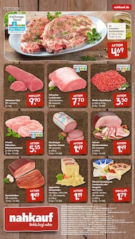 Hackfleisch im nahkauf Prospekt "nichts liegt näher" mit 8 Seiten (Mannheim)
