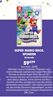 Super mario bros. Wonder - NINTENDO - Fnac Super mario bros. Wonder - NINTENDO à 59,99 € dans le catalogue Fnac