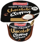 Aktuelles High Protein Pudding Chocolate & Topping Angebot bei REWE in Köln ab 0,99 €