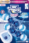 WC-Stein Blau Selbst Aktiv Chlor von WC-Frisch im aktuellen dm-drogerie markt Prospekt für 3,95 €