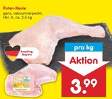 Puten-Keule Angebote bei Netto Marken-Discount Karlsruhe für 3,99 €