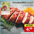 Gänsebrustfilet mariniert Angebote bei Zimmermann Bremerhaven für 4,99 €