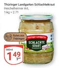 Schlachtekraut im Angebot bei GLOBUS in Gotha Schlachtekraut Angebote von Thüringer Landgarten bei GLOBUS Gotha für 1,49 €