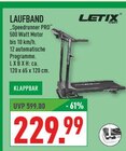 Laufband Speedrunner PRO im Angebot bei Marktkauf in Gladbeck Laufband Speedrunner PRO Angebote von LETIX bei Marktkauf Gladbeck für 229,99 €