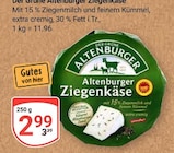 Ziegenkäse Angebote von Altenburger bei GLOBUS Altenburg für 2,99 €