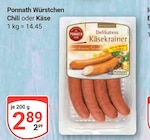 Würstchen Chili bei GLOBUS im Prospekt "" für 2,89 €