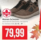 Aktuelles Herren-Schnürer Angebot bei Kaufhaus Stolz in Lübeck ab 79,99 €
