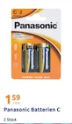 Batterien C im Angebot bei Action in Rheda-Wiedenbrück Batterien C Angebote von Panasonic bei Action Rheda-Wiedenbrück für 1,59 €