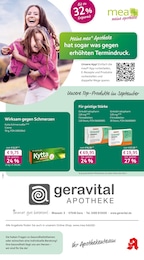 Apotheken Prospekt von mea - meine apotheke in Gera Aktueller mea - meine apotheke Apotheken Prospekt für Gera: Unsere September-Angebote mit 4} Seiten, 01.09.2026 - 30.09.2026