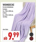 WOHNDECKE Angebote bei Marktkauf Neuss für 9,99 €