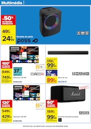 Offre Sony dans le catalogue Carrefour du moment à la page 75