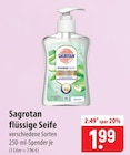 Sagrotan flüssige Seife im Angebot bei famila Nordost in Buchholz Sagrotan flüssige Seife Angebote bei famila Nordost Buchholz für 1,99 €