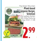 Plant-based veganer Burger, Schnitzel Angebote von The Green Mountain bei EDEKA Friedrichshafen für 2,99 €