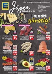 EDEKA Prospekt für Stuttgart mit 2 Seiten EDEKA Prospekt für Stuttgart: "Aktuelle Angebote", 2 Seiten, 27.07.2026 - 01.08.2026