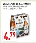 Pils im Angebot bei Marktkauf in Bochum Pils Angebote von Krombacher bei Marktkauf Bochum für 4,79 €