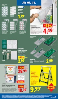 Alpina im Lidl Prospekt "LIDL LOHNT SICH" mit 71 Seiten (Saarbrücken)